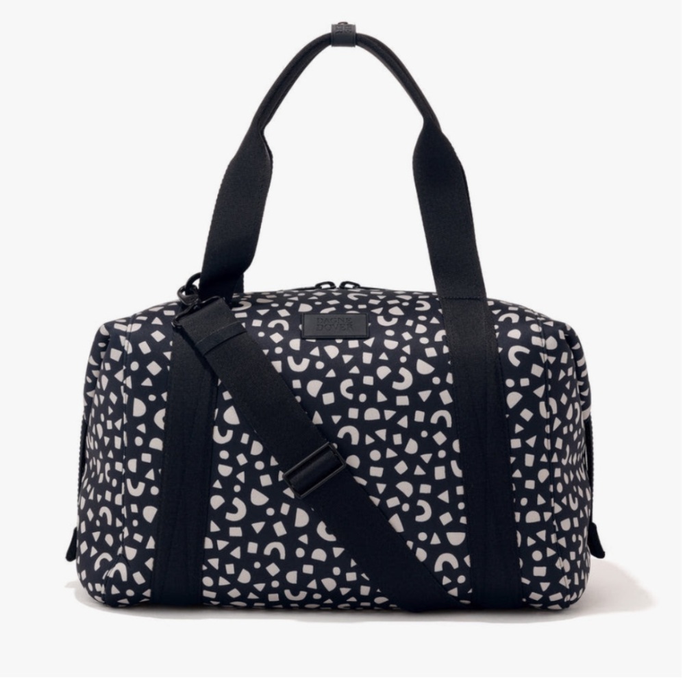 Dagne Dover Large Landon Caryall Bag in Block Party Print